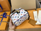 VANITY PM GAME ON 19CM WHITE MONOGRAM CANVAS