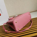 PRADA MEDIUM GALLERIA 28 PINK SAFFIANO LEATHER