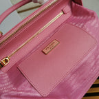 PRADA MEDIUM GALLERIA 28 PINK SAFFIANO LEATHER
