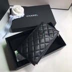 CHANEL MOBILE PURSE 19.5 BLACK GRAINED CALFSKIN ICON
