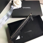 CHANEL MOBILE PURSE 19.5 BLACK GRAINED CALFSKIN ICON