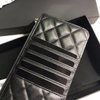 CHANEL MOBILE PURSE 19.5 BLACK GRAINED CALFSKIN ICON