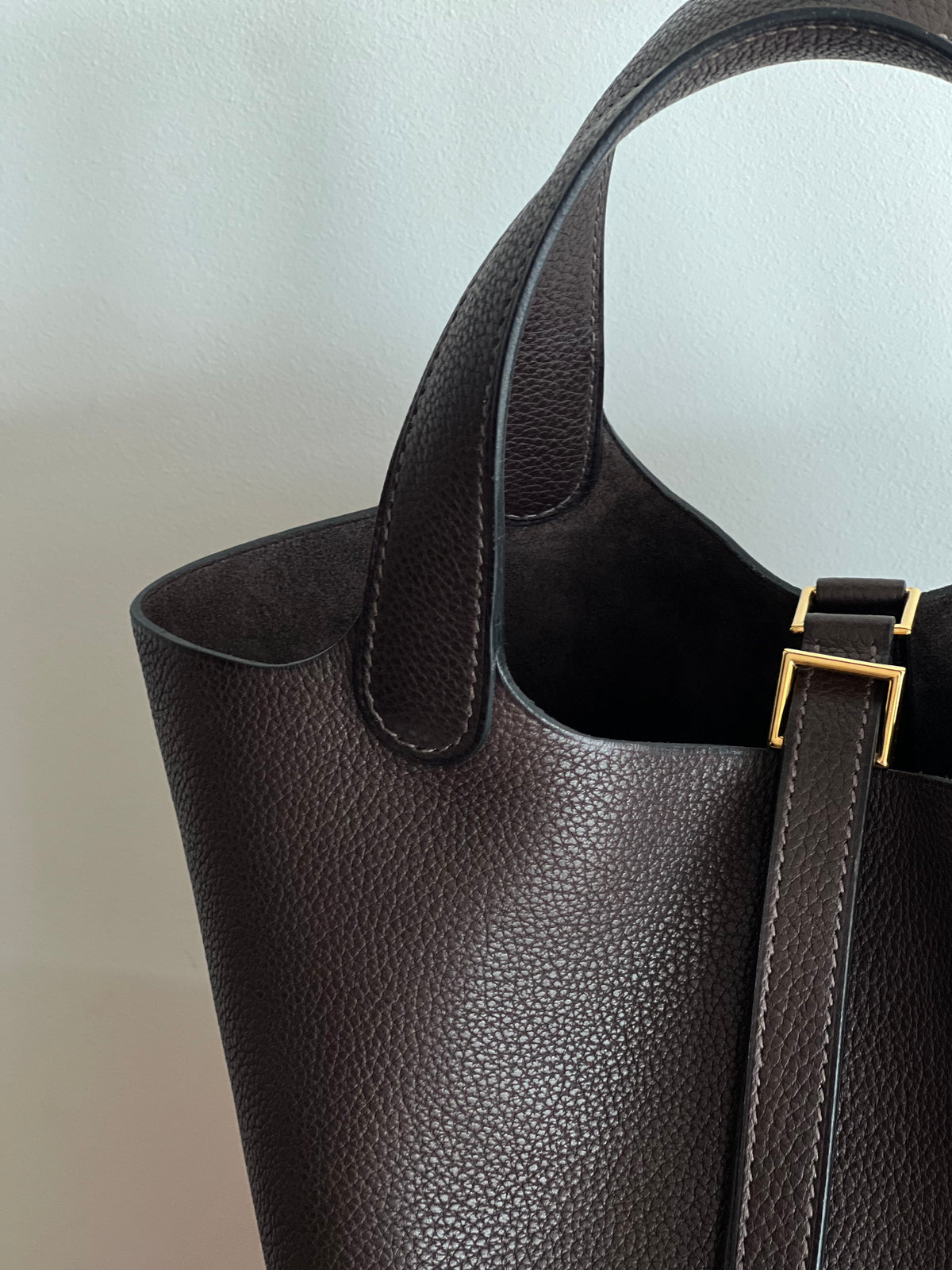 Hermès Picotin Lock 18 – Ébène Dark Brown with Gold Hardware