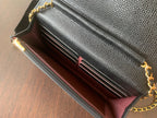 CHANEL WOC 19CM BLACK CAVIAR GOLD HARDWARE
