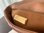 CHANEL 19 FLAP BAG 30 BROWN GOATSKIN