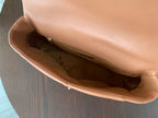 CHANEL 19 FLAP BAG 30 BROWN GOATSKIN