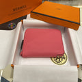 HM Compact Wallet 11.5 Dark Pink Epsom