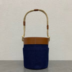 BUCKET CORDE 23 DENIM FABRIC NAVY BLUE
