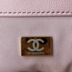 CHANEL 26 SMALL BAG IN LIGHT PINK CALFSKIN