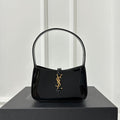 MINI 19 BLACK GLOSSY CALFSKIN HOBO