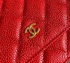 CC WOC 19 RED CAVIAR GOLD HARDWARE
