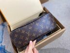 LOUIS VUITTON BOULOGNE 29 IN BROWN MONOGRAM CANVAS GOLD HARDWARE