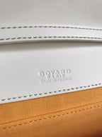MONTE-CARLO PM CLUTCH 25 IN WHITE GOYARDINE CANVAS