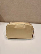 PRA CLUTCH 12 IN TAN BROWN RE-NYLON