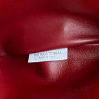 SOLSTICE HEART SHAPE 22 IN LIPSTICK RED LAMBSKIN