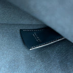INTRECCIATO CLUTCH 32 IN PICKLED BLUEWOOD SOFT CALFSKIN