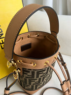 MON TRESOR 18 IN BROWN CALFSKIN