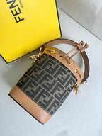 MON TRESOR 18 IN BROWN CALFSKIN
