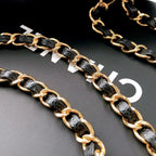 CHANEL FLAP BAG 25 IN BLACK CAVIAR LEATHER GOLD HARDWARE