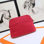 HERM Medium Bolide Travel Case In Red Cotton