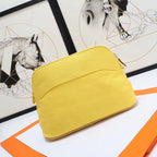 HERM Medium Bolide Travel Case In Yellow Cotton
