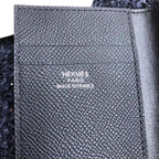 HERM MC¬≤ Euclide Card Holder In Black Epsom Leather