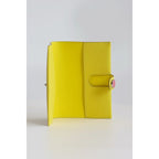HERM R.M.S Passport Holder in Lime Evercolor Calfskin