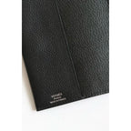 HERM R.M.S Passport Holder in Black Evercolor Calfskin