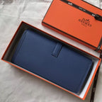HERM Jige Elan 29 Clutch In Blue Agate Epsom Leather