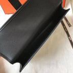 HERM Jige Elan 29 Clutch In Black Epsom Leather