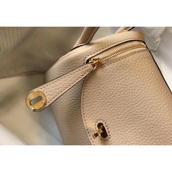 HERM Lindy Mini Bag In Trench Clemence Leather GHW