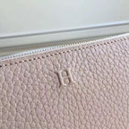 HERM Grey Clemence Azap Zipped Wallet