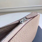 HERM Grey Clemence Azap Zipped Wallet