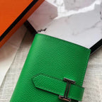 HERM Bearn Mini Wallet In Bamboo Epsom Leather