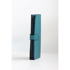 HERM Bearn Verso Long Wallet in Vert Bosphore Epsom Calfskin