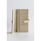 HERM Bearn Long Handmade Wallet in Craie Epsom Calfskin