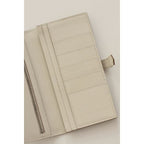 HERM Bearn Long Handmade Wallet in Craie Epsom Calfskin