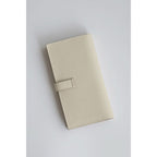 HERM Bearn Long Handmade Wallet in Craie Epsom Calfskin