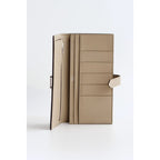 HERM Bearn Long Handmade Wallet in Trench Epsom Calfskin