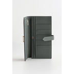HERM Bearn Long Handmade Wallet in Vert Amande Epsom Calfskin