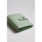 HERM Bearn Compact Wallet in Vert D'eau Matte Alligator Leather