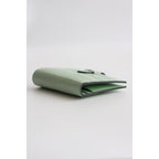 HERM Bearn Compact Wallet in Vert D'eau Matte Alligator Leather