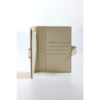 HERM Bearn Compact Handmade Wallet in Craie Chevre Mysore Goatskin