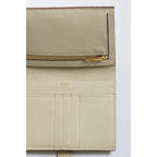 HERM Bearn Compact Handmade Wallet in Craie Chevre Mysore Goatskin