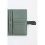 HERM Bearn Compact Handmade Wallet in Vert Amande Chevre Mysore Goatskin