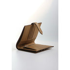 HERM Bearn Compact Handmade Wallet in Chai Epsom Calfskin