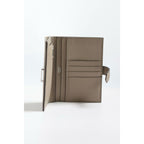 HERM Bearn Compact Handmade Wallet in Gris Asphalt Epsom Calfskin
