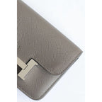 HERM Constance Slim Wallet in Etain Epsom Calfskin