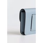 HERM Constance Slim Wallet in Blue Lin Evercolor Calfskin
