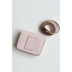 HERM Constance Slim Wallet in Mauve Pale Epsom Calfskin